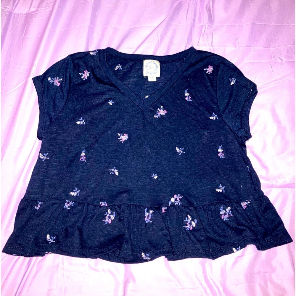 Big girls peplum top